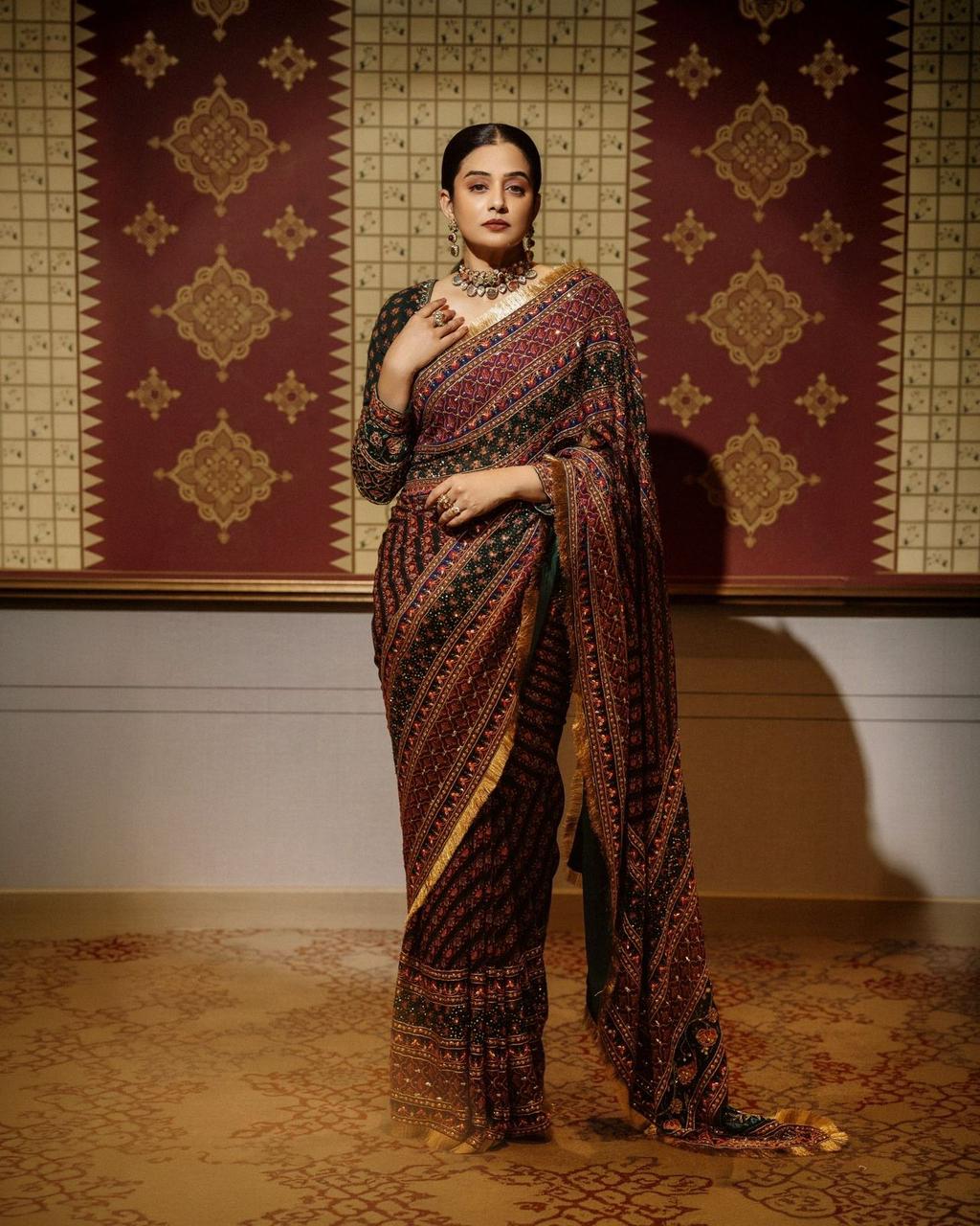 Digital Soft Georgette Saree