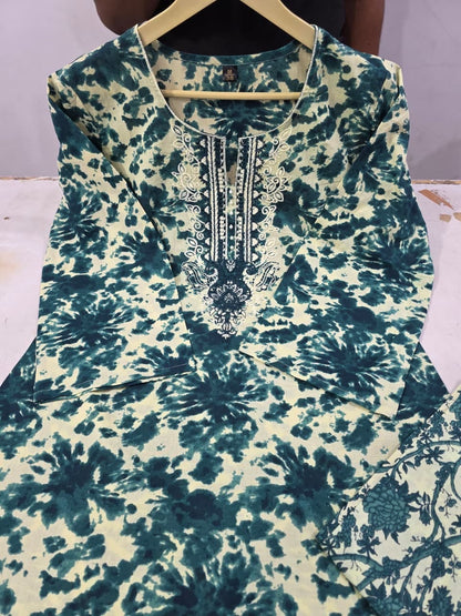 Pure Cotton Taidai Coord Set - Detail view
