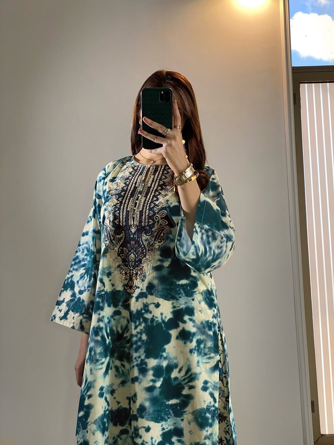 Pure Cotton Taidai Coord Set - Additional view