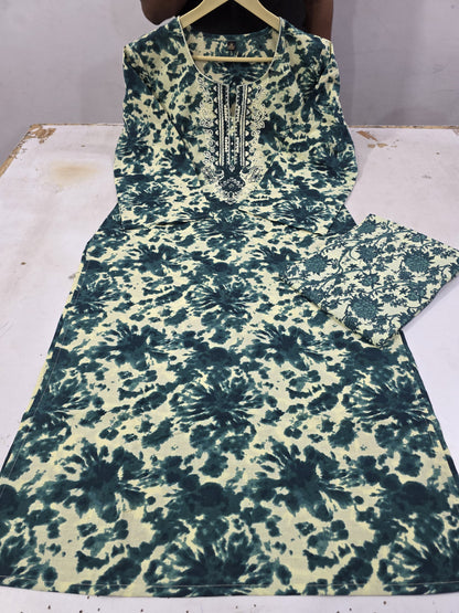 Pure Cotton Taidai Coord Set - Additional view 2