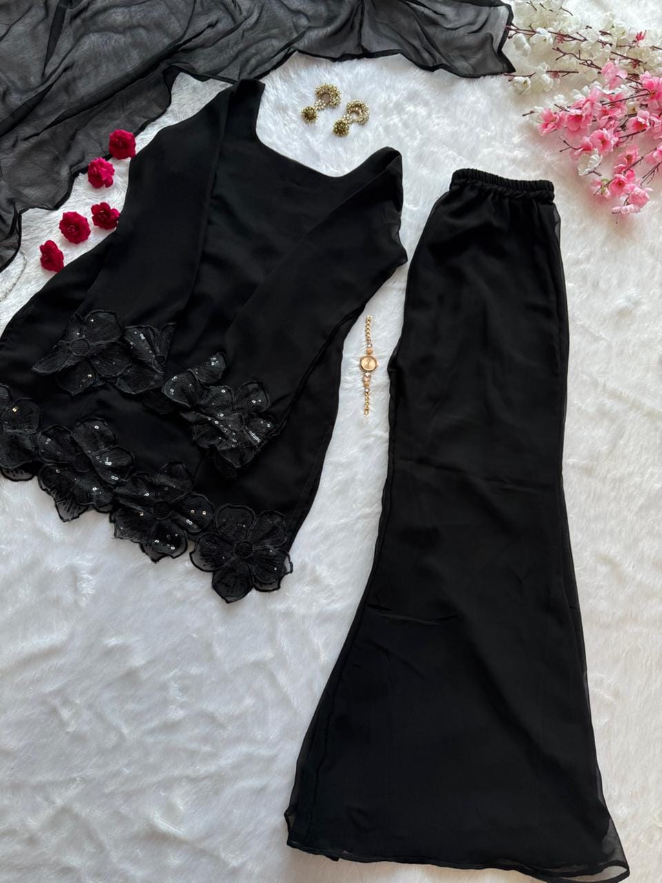 Modern Plazo Set