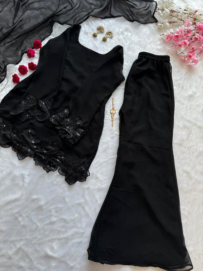 Modern Plazo Set