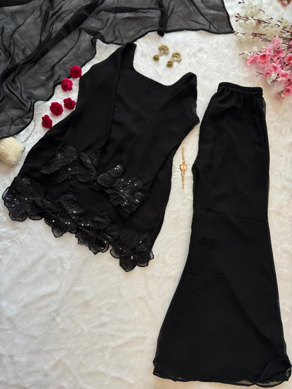 Modern Plazo Set