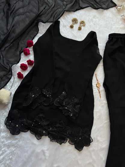 Modern Plazo Set