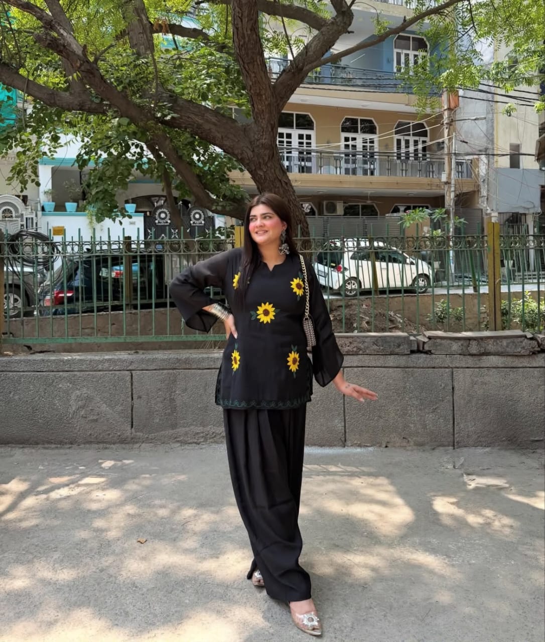 Sunflower Coord Set - Flat lay product view