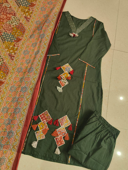 Cotton 3 Piece Set