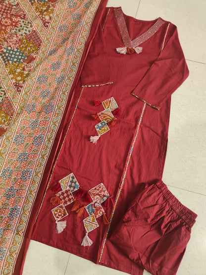 Cotton 3 Piece Set