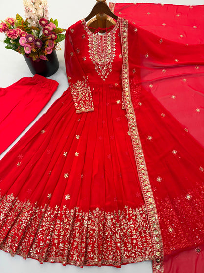 GOWN PANT DUPATTA