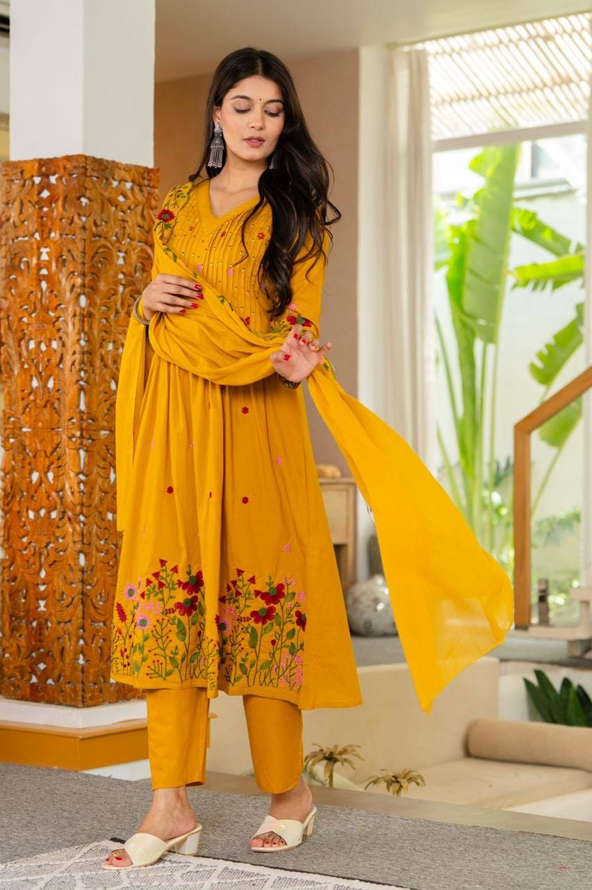 Anarjali suit set