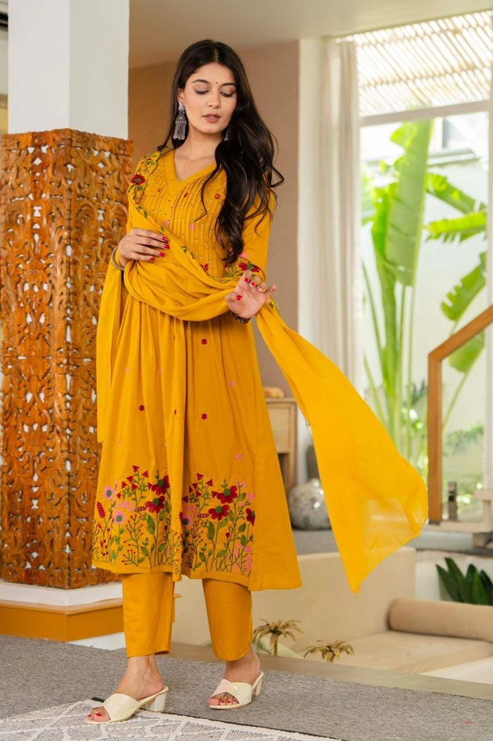 Anarjali suit set