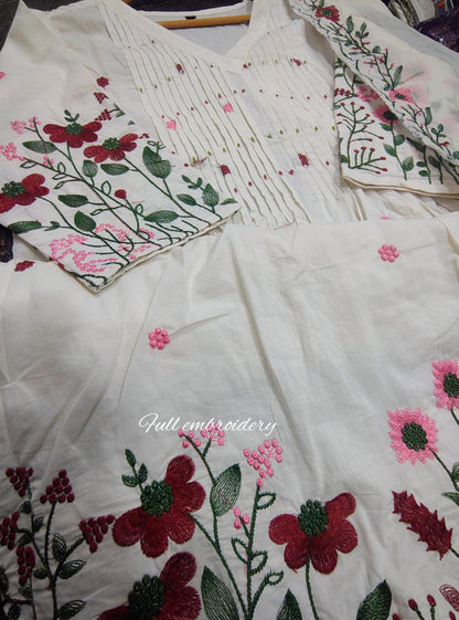 Anarjali suit set