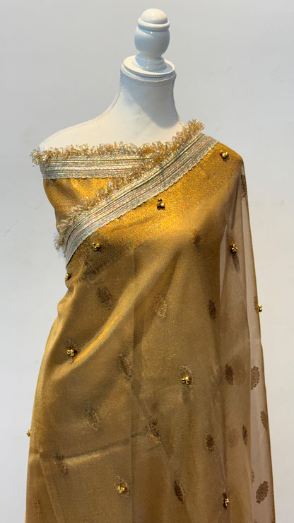 Premium Banarasi Tissue Saree