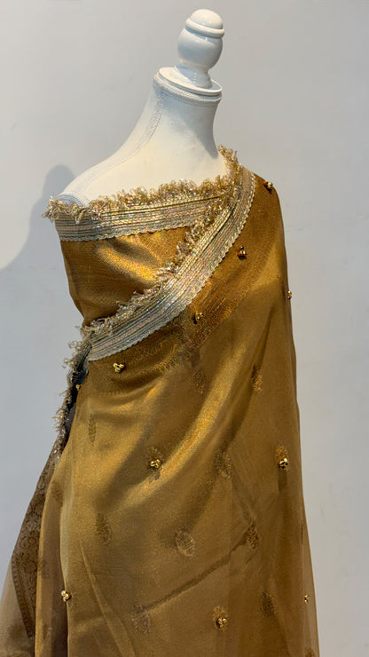 Premium Banarasi Tissue Saree